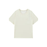 Women's Sequin-Embroidered Cropped T-Shirt